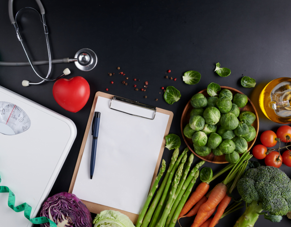 Dengeli beslenme için hazırlanmış diyet öğün